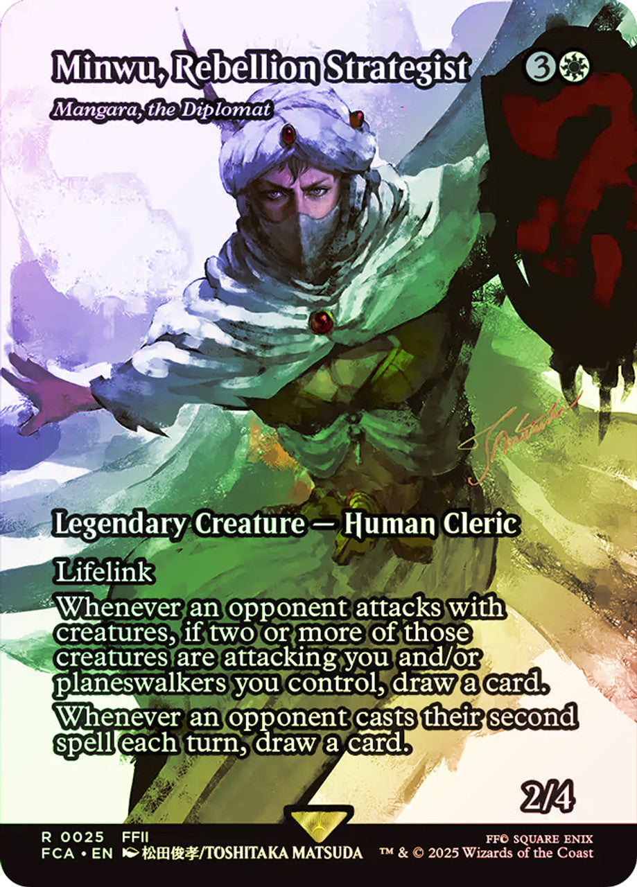 Mangara, The Diplomat (Minwu, Rebellion Strategist)(Foil)