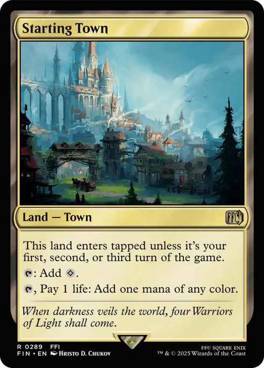 Starting Town