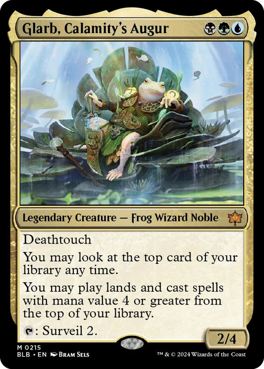 Glarb, Calamity's augur