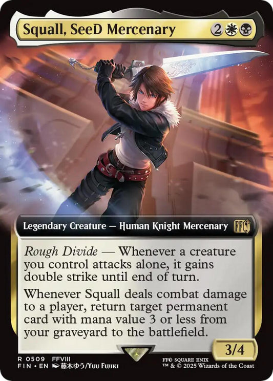 Squall, SeeD Mercenary (Full Art)