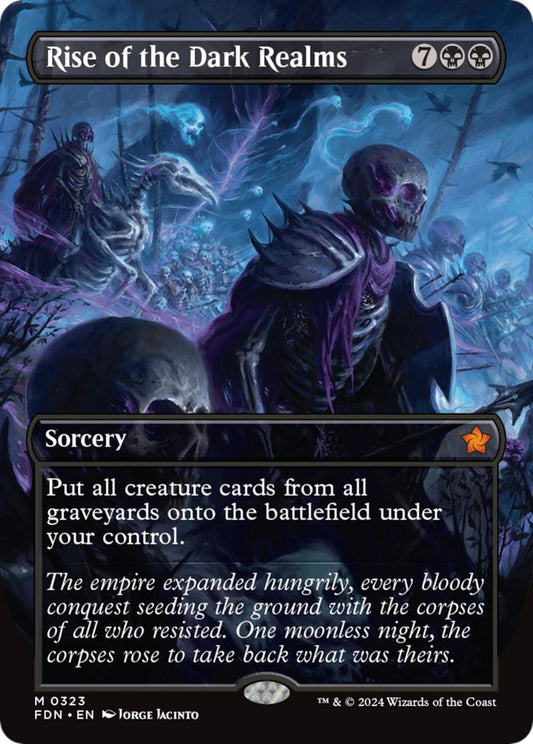 Rise of the Dark Realms (Borderless Alt Art)